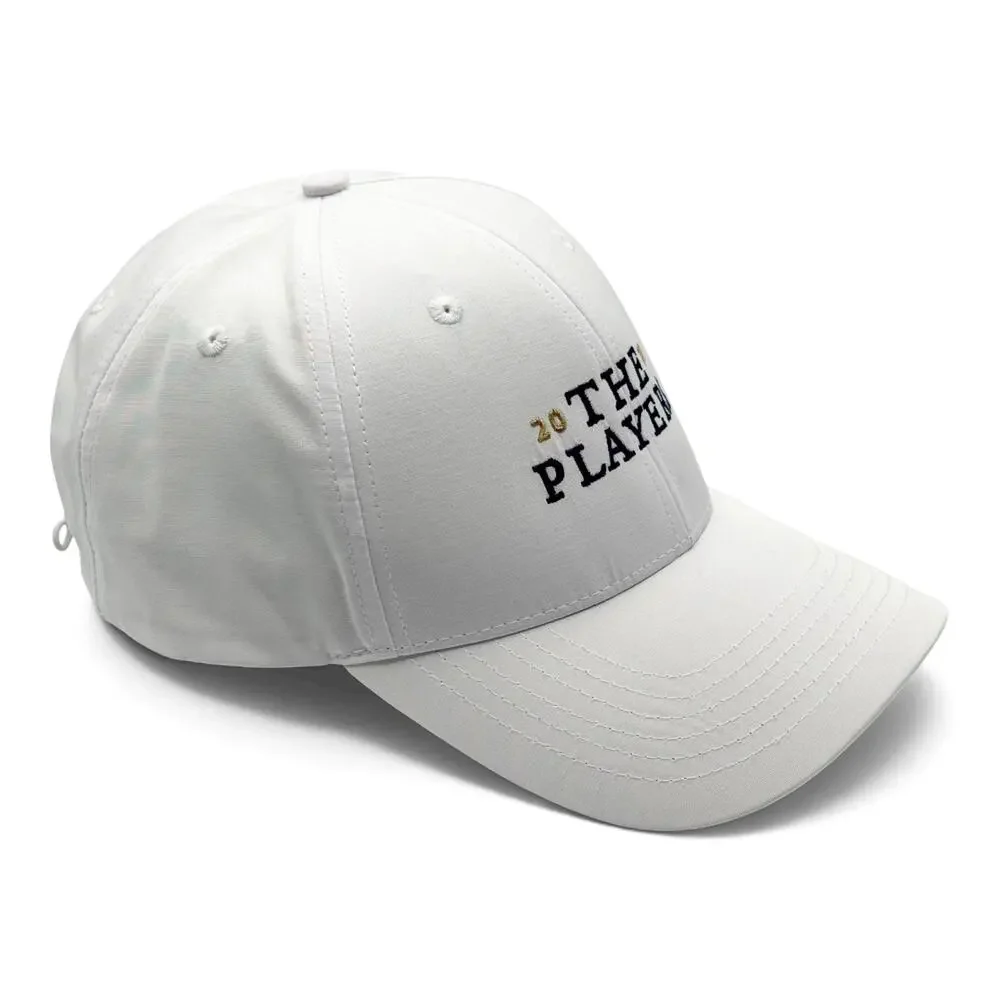 The Players Championship Hat Cap Strap Back Mens One Size White PGA Golf Ahead